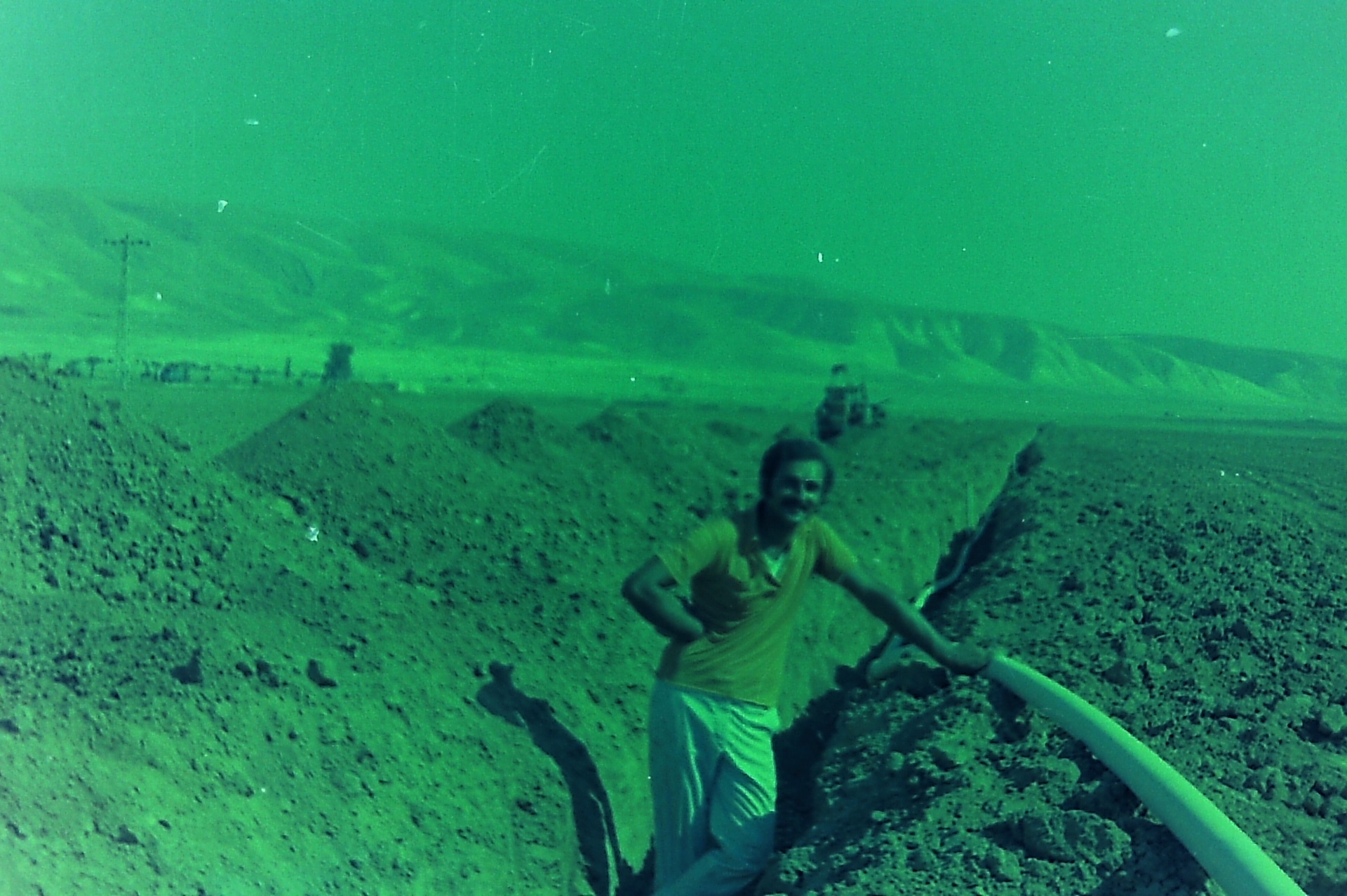 Hands in the Trench